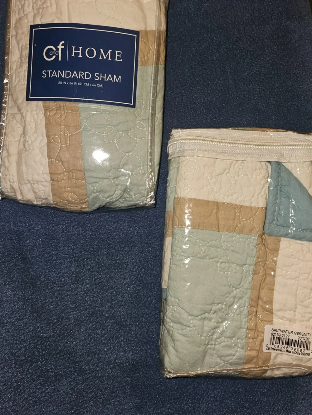 NWOT C&F HOME SALTWATER SERENITY STANDARD SHAM (2)